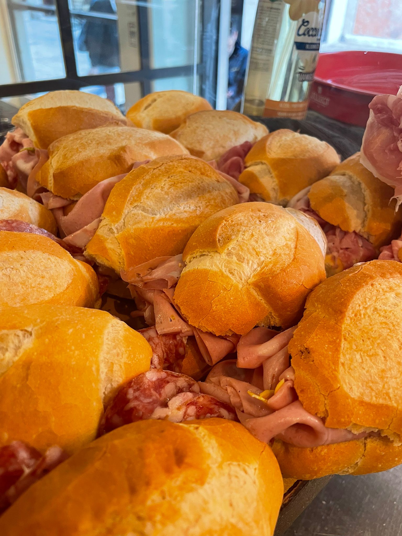 Panini con salumi misti, cicchetti sostanziosi Venezia